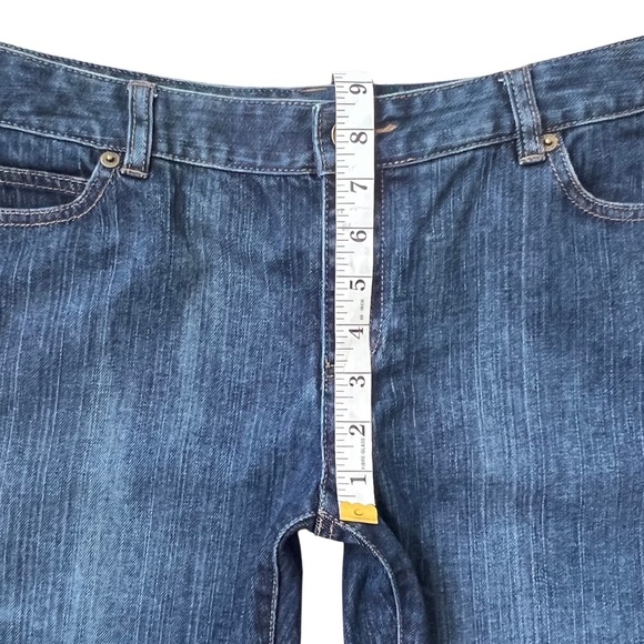 Michael Kors Jeans Mid Rise Boot Cut Medium Blue Wash Women’s Denim 10 - Picture 13 of 16